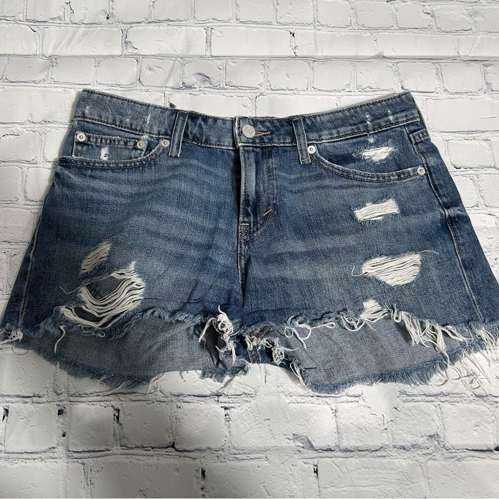 Lucky Brand Denim Distressed Shorts Size 4
